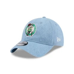 Fashion Boston Celtics Washed Denim 9TWENTY Adjustable Hat - KTGCaps - Baseball caps for various teams, purchased online at a discount Caps