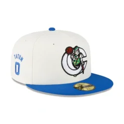 Clearance Boston Celtics X Concepts X Jayson Tatum Chrome Blue 59FIFTY Fitted Ha - KTGCaps - Baseball caps for various teams, purchased online at a discount Caps