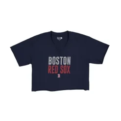 Clearance Boston Red Sox Active Womens VNeck TShirt - KTGCaps - Baseball caps for various teams, purchased online at a discount Caps