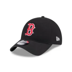 Sale Boston Red Sox Black 9TWENTY Adjustable Hat - KTGCaps - Baseball caps for various teams, purchased online at a discount Caps