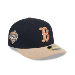 Best Sale Boston Red Sox Blue Ivory Low Profile 59FIFTY Fitted Hat - KTGCaps - Baseball caps for various teams, purchased online at a discount Caps