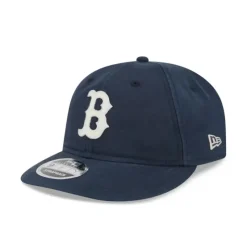 Cheap Boston Red Sox Canvas Felt Retro Crown 9FIFTY Adjustable Hat - KTGCaps - Baseball caps for various teams, purchased online at a discount Caps