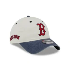 Fashion Boston Red Sox Classic Sidescript 9TWENTY Adjustable Hat - KTGCaps - Baseball caps for various teams, purchased online at a discount Caps