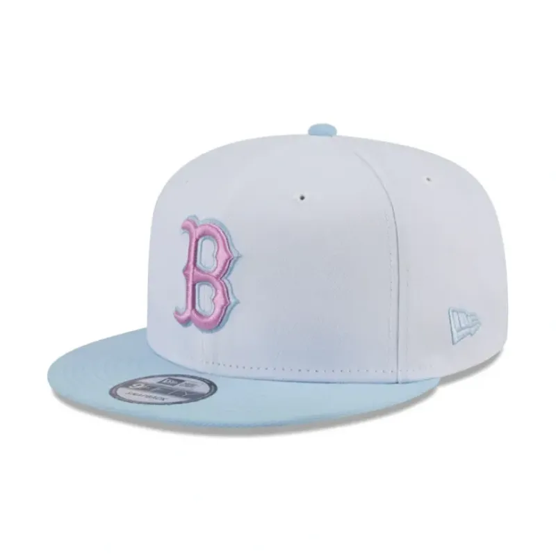 New Boston Red Sox Color Pack White 9FIFTY Snapback Hat - KTGCaps - Baseball caps for various teams, purchased online at a discount Caps