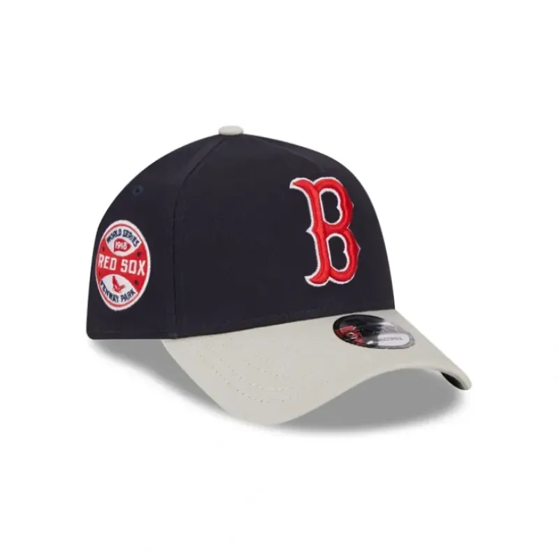 Shop Boston Red Sox Coop Logo Select 9FORTY AFrame Snapback Hat - KTGCaps - Baseball caps for various teams, purchased online at a discount Caps