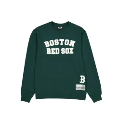 Discount Boston Red Sox Dark Green Logo Select Crewneck - KTGCaps - Baseball caps for various teams, purchased online at a discount Caps