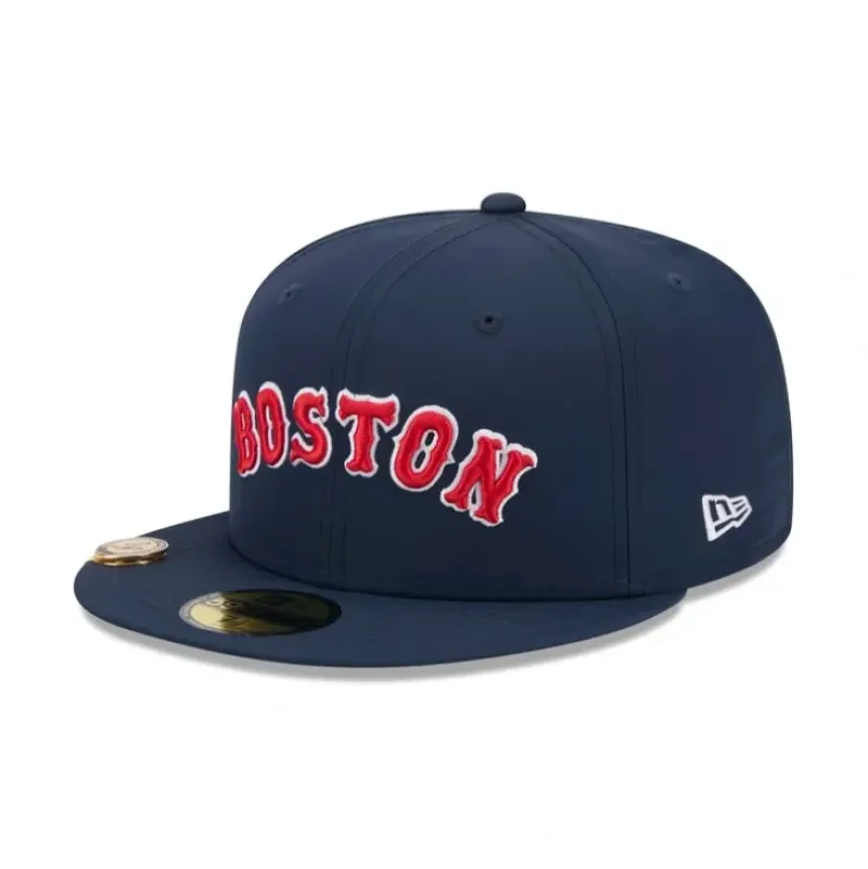 Outlet Boston Red Sox Fairway Wordmark 59FIFTY Fitted Hat - KTGCaps - Baseball caps for various teams, purchased online at a discount Caps