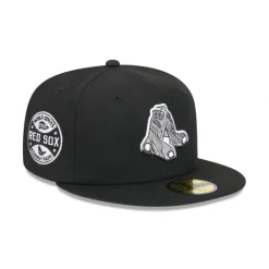 Best Boston Red Sox Hi Vis Doodle 59FIFTY Fitted Hat - KTGCaps - Baseball caps for various teams, purchased online at a discount Caps