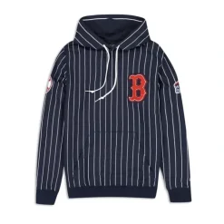 Flash Sale Boston Red Sox Logo Select Pinstripe Hoodie - KTGCaps - Baseball caps for various teams, purchased online at a discount Caps