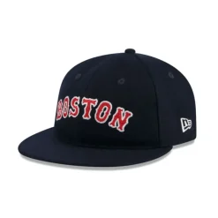 Hot Boston Red Sox Melton Wool Retro Crown 9FIFTY Adjustable Hat - KTGCaps - Baseball caps for various teams, purchased online at a discount Caps