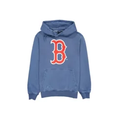 Discount Boston Red Sox Pigment Logo Dress Blues Hoodie - KTGCaps - Baseball caps for various teams, purchased online at a discount Caps