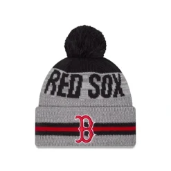 Clearance Boston Red Sox Runner Pom Knit Hat - KTGCaps - Baseball caps for various teams, purchased online at a discount Caps