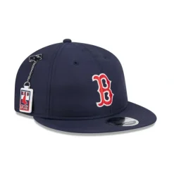 Cheap Boston Red Sox Team Color Retro Crown 9FIFTY Adjustable Hat - KTGCaps - Baseball caps for various teams, purchased online at a discount Caps