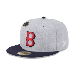 Fashion Boston Red Sox 70th Anniversary Gray 59FIFTY Fitted Hat - KTGCaps - Baseball caps for various teams, purchased online at a discount Caps