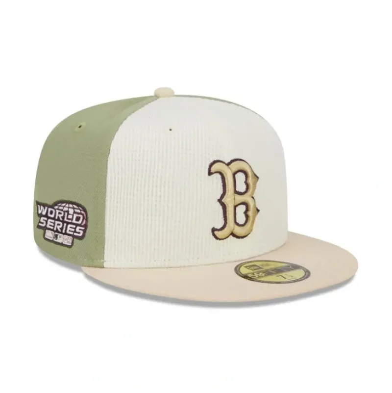 Flash Sale Boston Red Sox Thermal Front 59FIFTY Fitted Hat - KTGCaps - Baseball caps for various teams, purchased online at a discount Caps