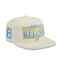 Flash Sale Boston Red Sox Throwback Corduroy Alt Golfer Hat Alt - KTGCaps - Baseball caps for various teams, purchased online at a discount Caps
