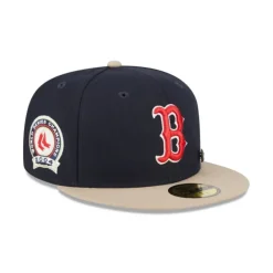 Best Boston Red Sox Varsity Pin 59FIFTY Fitted Hat - KTGCaps - Baseball caps for various teams, purchased online at a discount Caps