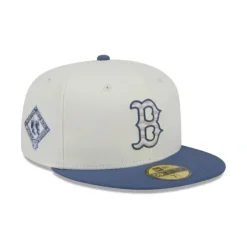Discount Boston Red Sox Wavy Chainstitch 59FIFTY Fitted Hat - KTGCaps - Baseball caps for various teams, purchased online at a discount Caps