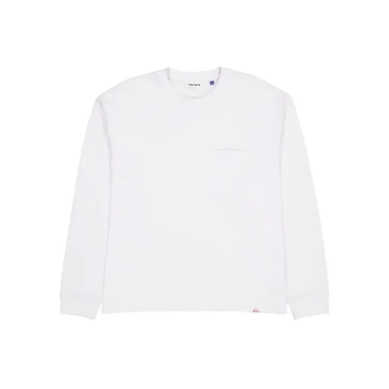 Discount Brand New Era Aurora Optic White Long Sleeve Pocket TShirt - KTGCaps - Baseball caps for various teams, purchased online at a discount Caps