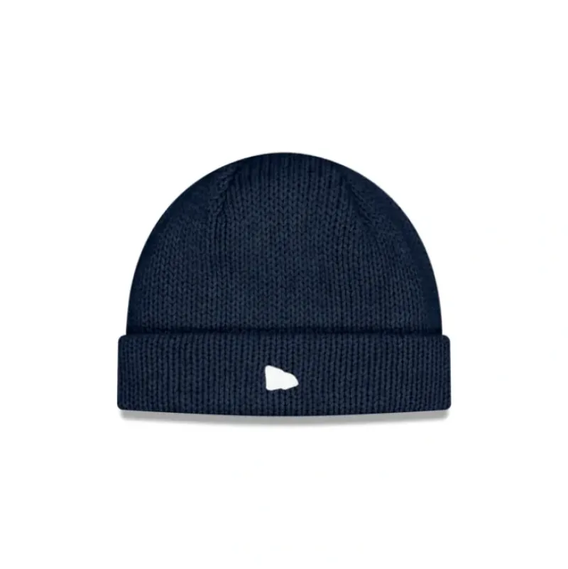 Sale Brand New Era Deck Navy Knit Beanie - KTGCaps - Baseball caps for various teams, purchased online at a discount Caps
