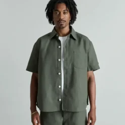 Hot Brand New Era Founders Dusty Charcoal Work Shirt - KTGCaps - Baseball caps for various teams, purchased online at a discount Caps