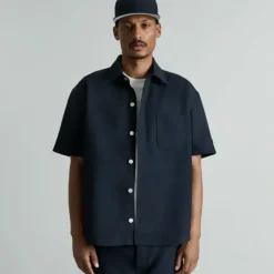 Shop Brand New Era Founders Navy Work Shirt - KTGCaps - Baseball caps for various teams, purchased online at a discount Caps