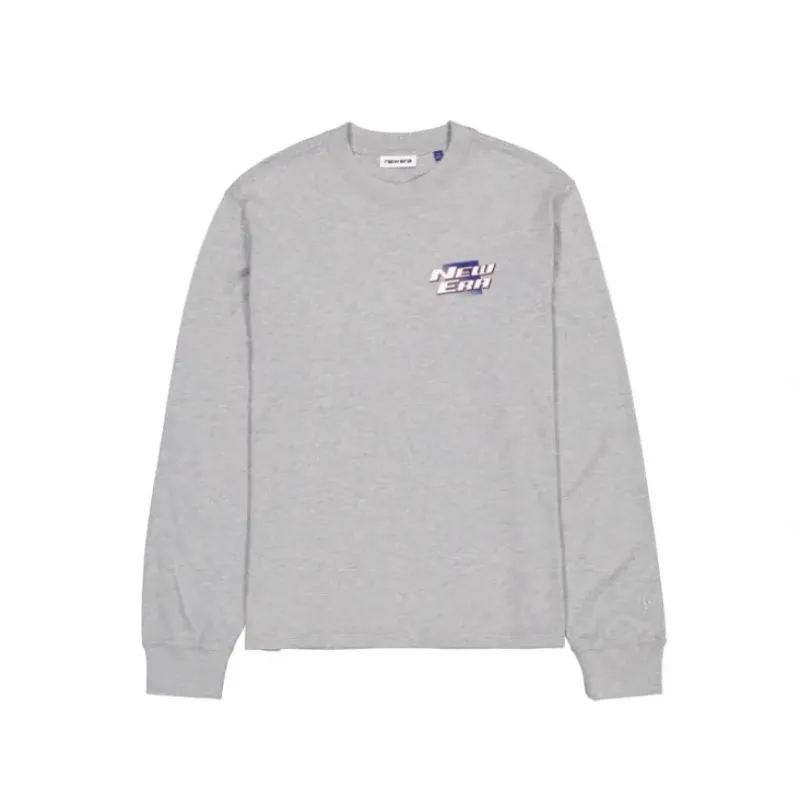 Best Brand New Era Go Pro Graphic Heather Gray Long Sleeve TShirt - KTGCaps - Baseball caps for various teams, purchased online at a discount Caps