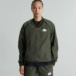 Online Brand New Era Larkin Dusty Charcoal Track Pullover Jacket - KTGCaps - Baseball caps for various teams, purchased online at a discount Caps