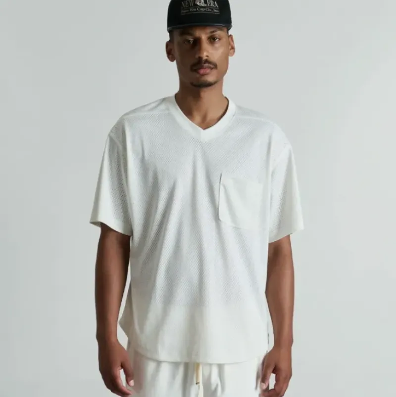 Fashion Brand New Era Orchard College White VNeck Pullover Jersey - KTGCaps - Baseball caps for various teams, purchased online at a discount Caps