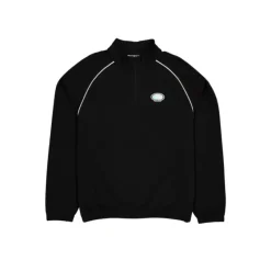 Best Brand New Era Shoreline Black HalfZip Pullover - KTGCaps - Baseball caps for various teams, purchased online at a discount Caps