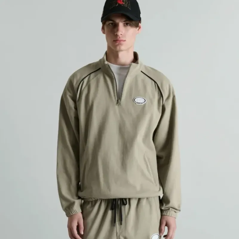 Discount Brand New Era Shoreline Overland Trek HalfZip Pullover - KTGCaps - Baseball caps for various teams, purchased online at a discount Caps