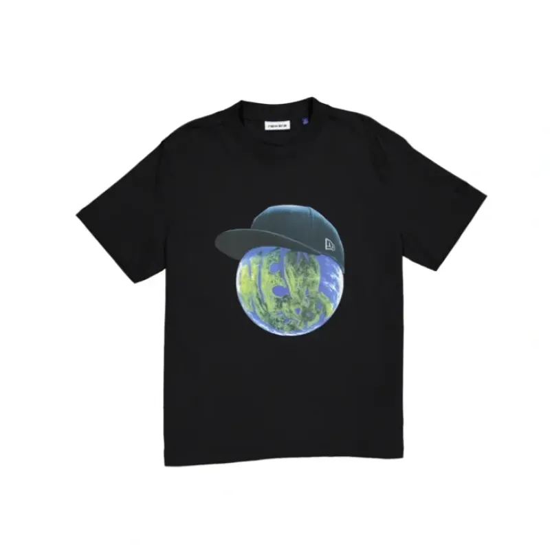 Discount Brand New Era World Graphic Black TShirt - KTGCaps - Baseball caps for various teams, purchased online at a discount Caps