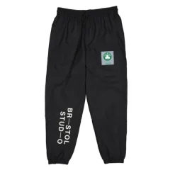 Fashion Bristol x Boston Celtics Black Track Pants - KTGCaps - Baseball caps for various teams, purchased online at a discount Caps