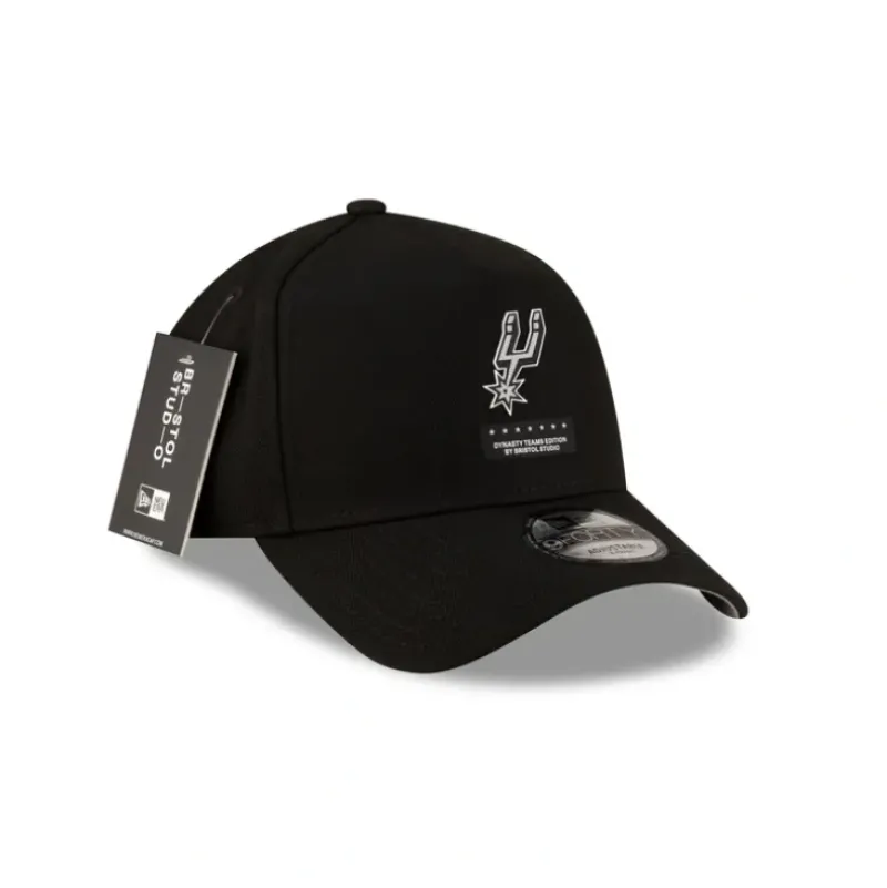 Discount Bristol x San Antonio Spurs 9FORTY AFrame Snapback Hat - KTGCaps - Baseball caps for various teams, purchased online at a discount Caps