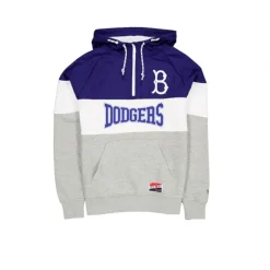 Best Sale Brooklyn Dodgers Throwback Color Block Hoodie - KTGCaps - Baseball caps for various teams, purchased online at a discount Caps