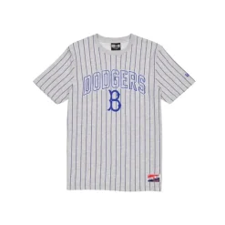 Discount Brooklyn Dodgers Throwback Gray Pinstripe TShirt - KTGCaps - Baseball caps for various teams, purchased online at a discount Caps