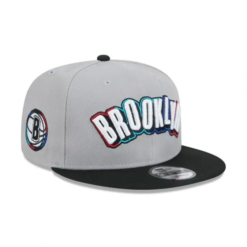 Clearance Brooklyn Nets 2024 City Edition 9FIFTY Snapback Hat - KTGCaps - Baseball caps for various teams, purchased online at a discount Caps