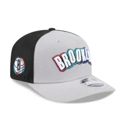 Hot Brooklyn Nets 2024 City Edition 9SEVENTY StretchSnap Hat - KTGCaps - Baseball caps for various teams, purchased online at a discount Caps