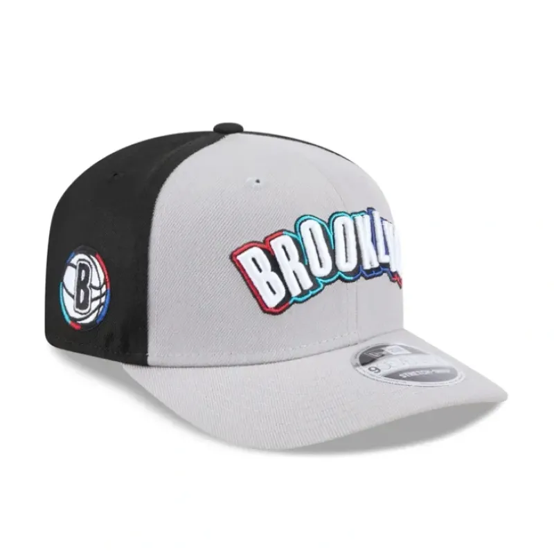 Hot Brooklyn Nets 2024 City Edition 9SEVENTY StretchSnap Hat - KTGCaps - Baseball caps for various teams, purchased online at a discount Caps