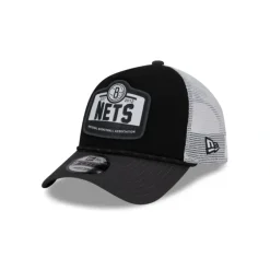 Best Brooklyn Nets 2024 Rally Drive 9FORTY AFrame Trucker Hat - KTGCaps - Baseball caps for various teams, purchased online at a discount Caps