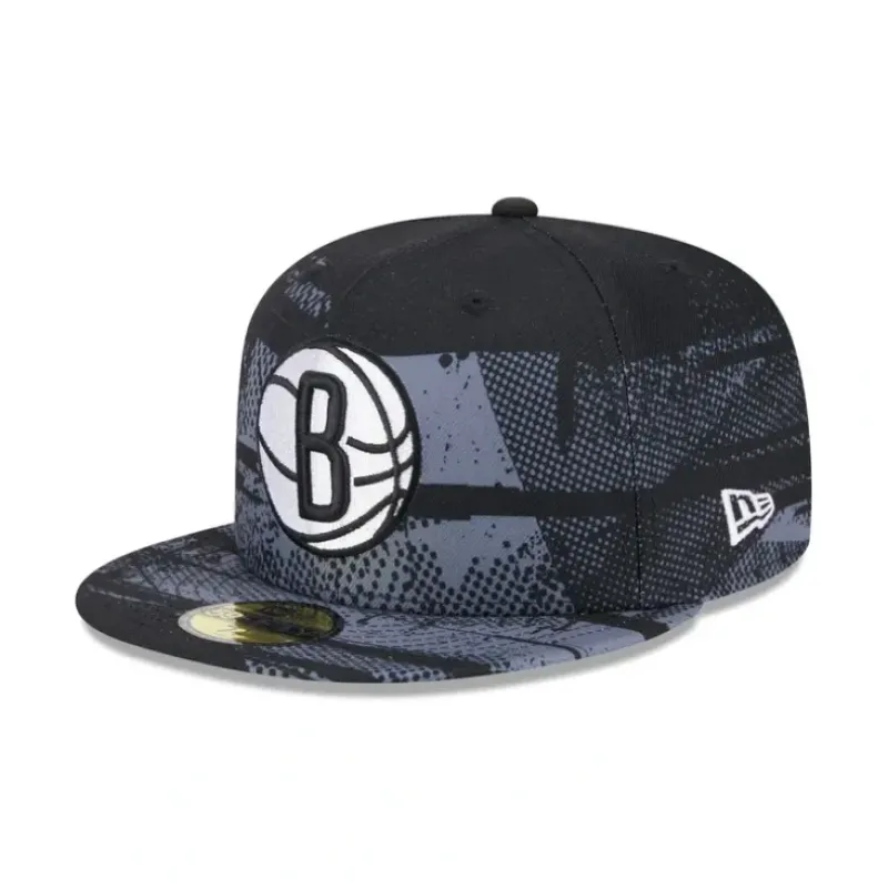 Clearance Brooklyn Nets 2024 TipOff 59FIFTY Fitted Hat - KTGCaps - Baseball caps for various teams, purchased online at a discount Caps
