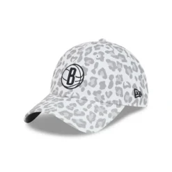 Fashion Brooklyn Nets Active Animal Print Womens 9TWENTY Adjustable Hat - KTGCaps - Baseball caps for various teams, purchased online at a discount Caps