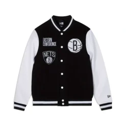 Online Brooklyn Nets Black Varsity Jacket - KTGCaps - Baseball caps for various teams, purchased online at a discount Caps