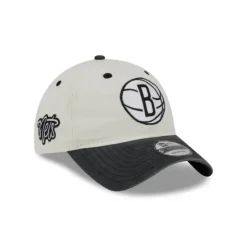 Flash Sale Brooklyn Nets Classic Sidescript 9TWENTY Adjustable Hat - KTGCaps - Baseball caps for various teams, purchased online at a discount Caps