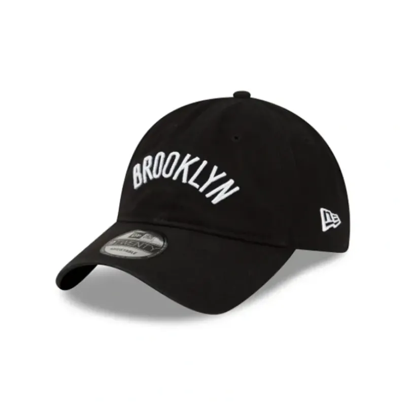 Fashion Brooklyn Nets Core Classic 9TWENTY Adjustable Hat - KTGCaps - Baseball caps for various teams, purchased online at a discount Caps