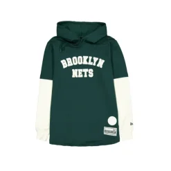 Hot Brooklyn Nets Dark Green Logo Select Hooded TShirt - KTGCaps - Baseball caps for various teams, purchased online at a discount Caps