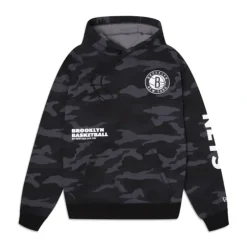 Sale Brooklyn Nets Lifestyle Camo Hoodie - KTGCaps - Baseball caps for various teams, purchased online at a discount Caps