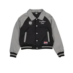 Discount Brooklyn Nets Throwback Womens Jacket - KTGCaps - Baseball caps for various teams, purchased online at a discount Caps