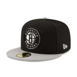 Clearance Brooklyn Nets 2Tone 59FIFTY Fitted Hat - KTGCaps - Baseball caps for various teams, purchased online at a discount Caps