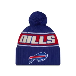 Shop Buffalo Bills 2024 Cold Weather Kids Pom Knit Hat - KTGCaps - Baseball caps for various teams, purchased online at a discount Caps